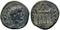 Ancient Roman coin of Claudius I minted in Koinon, Galatia